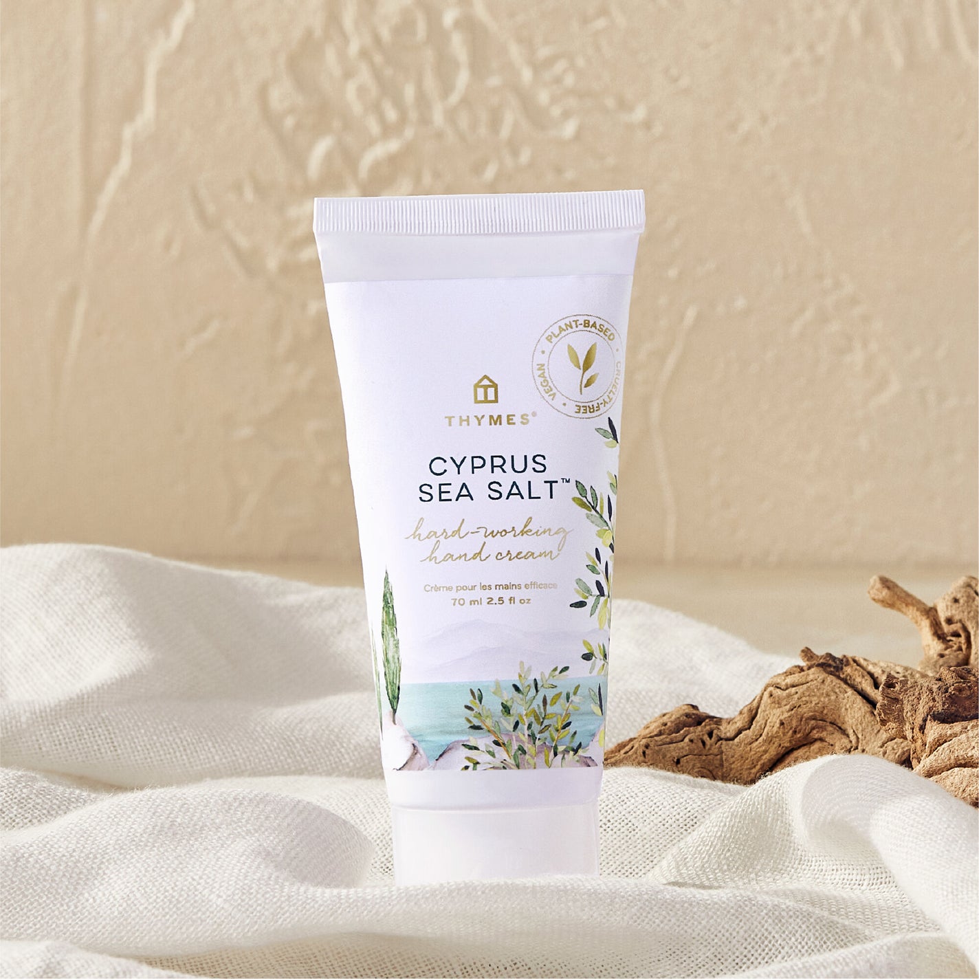 Thymes Cyprus Sea Salt Hard Working Hand Creme