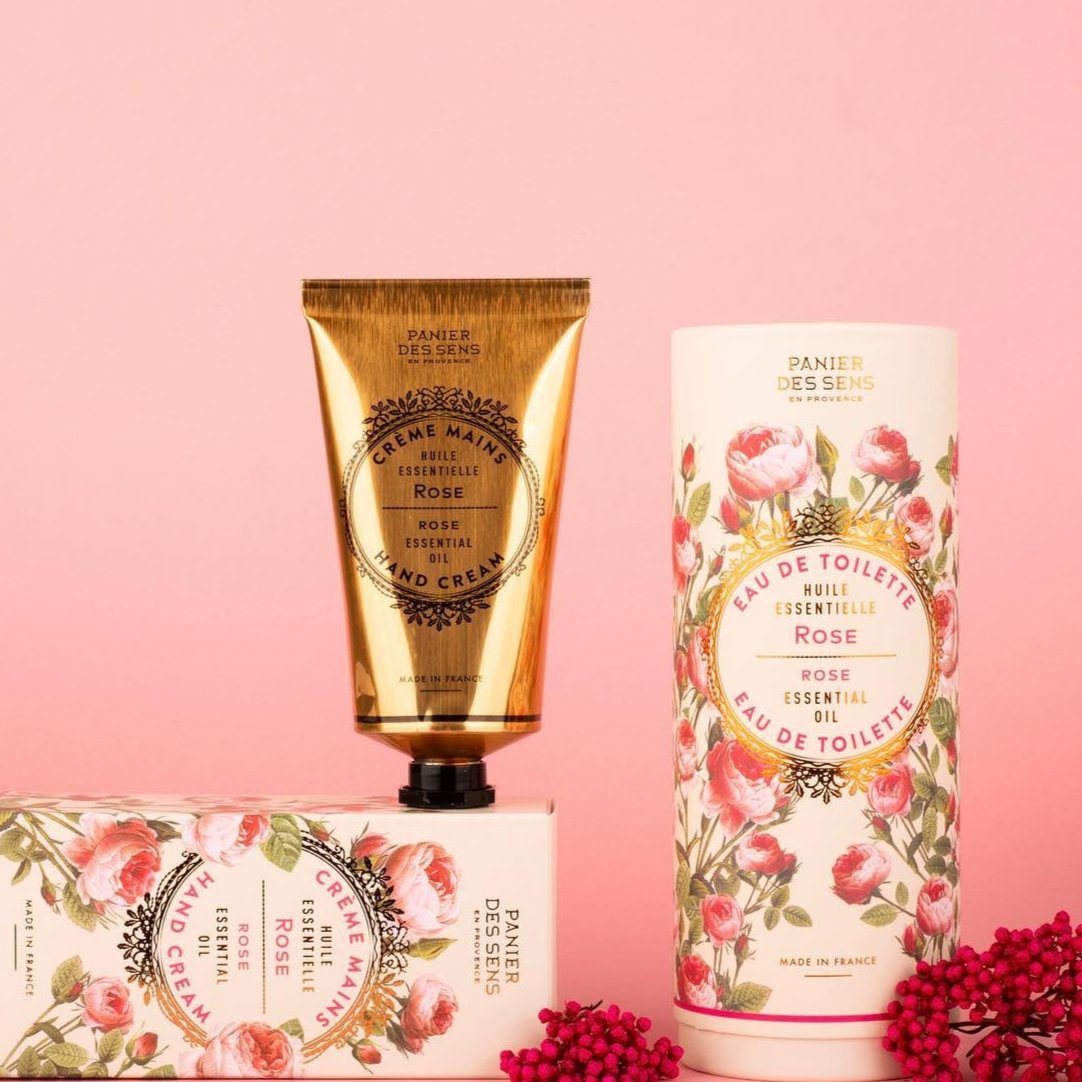 Panier des Sens Rose Hand Cream - 75ml