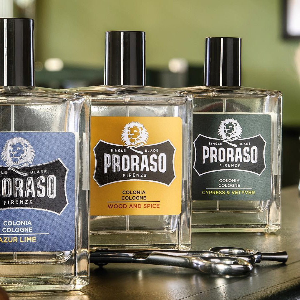 Proraso Single Blade Cologne - Cypress + Vetiver