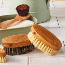 Redecker Massage Brush - Oak + Tampico Bristle