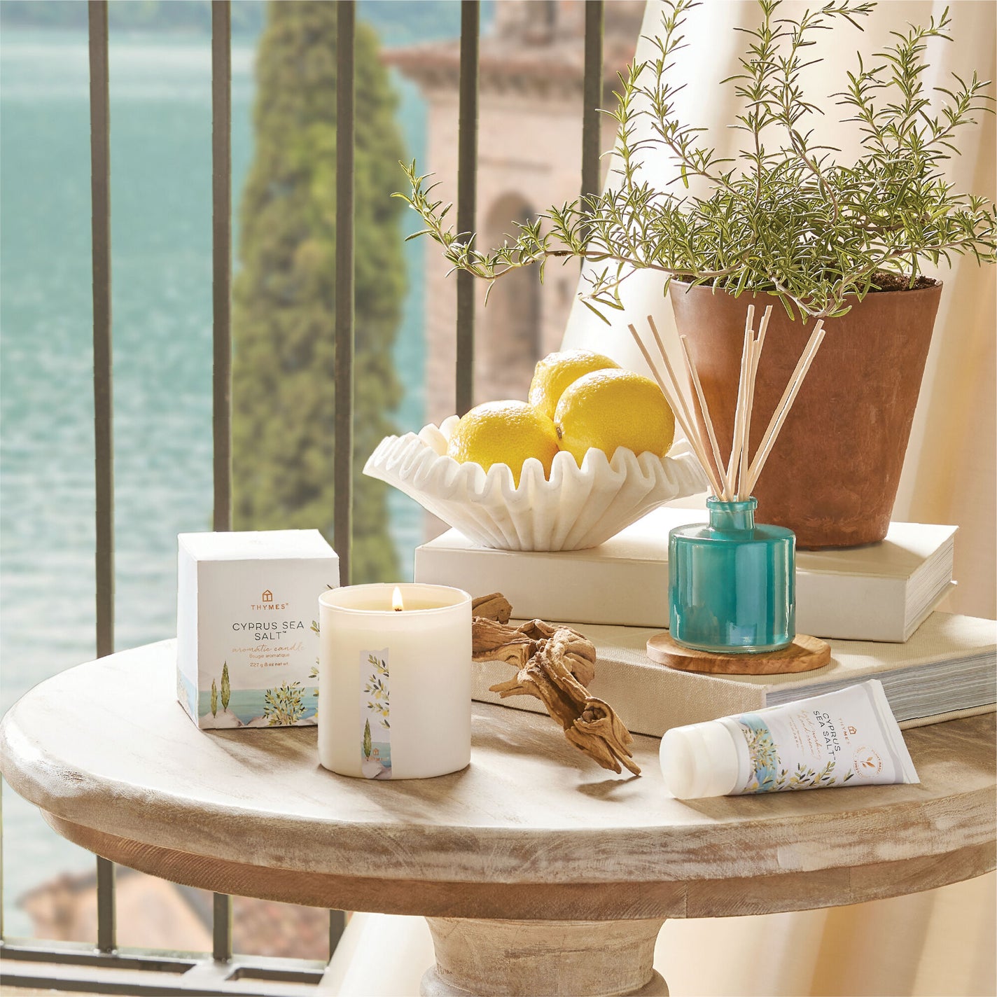 Thymes Cyprus Sea Salt Hard Working Hand Creme