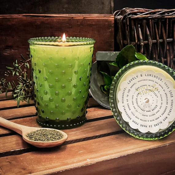 Simpatico Green Tea & Cucumber Hobnail 100hr Candle