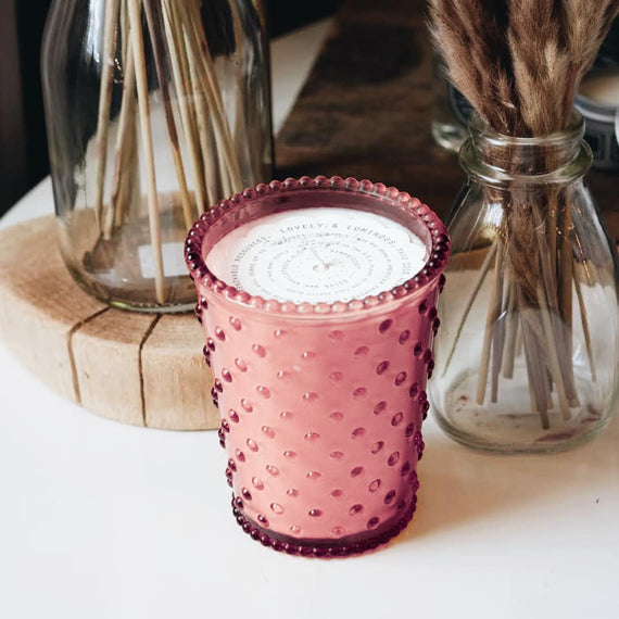 Simpatico Grapefruit Mint Hobnail 100hr Candle