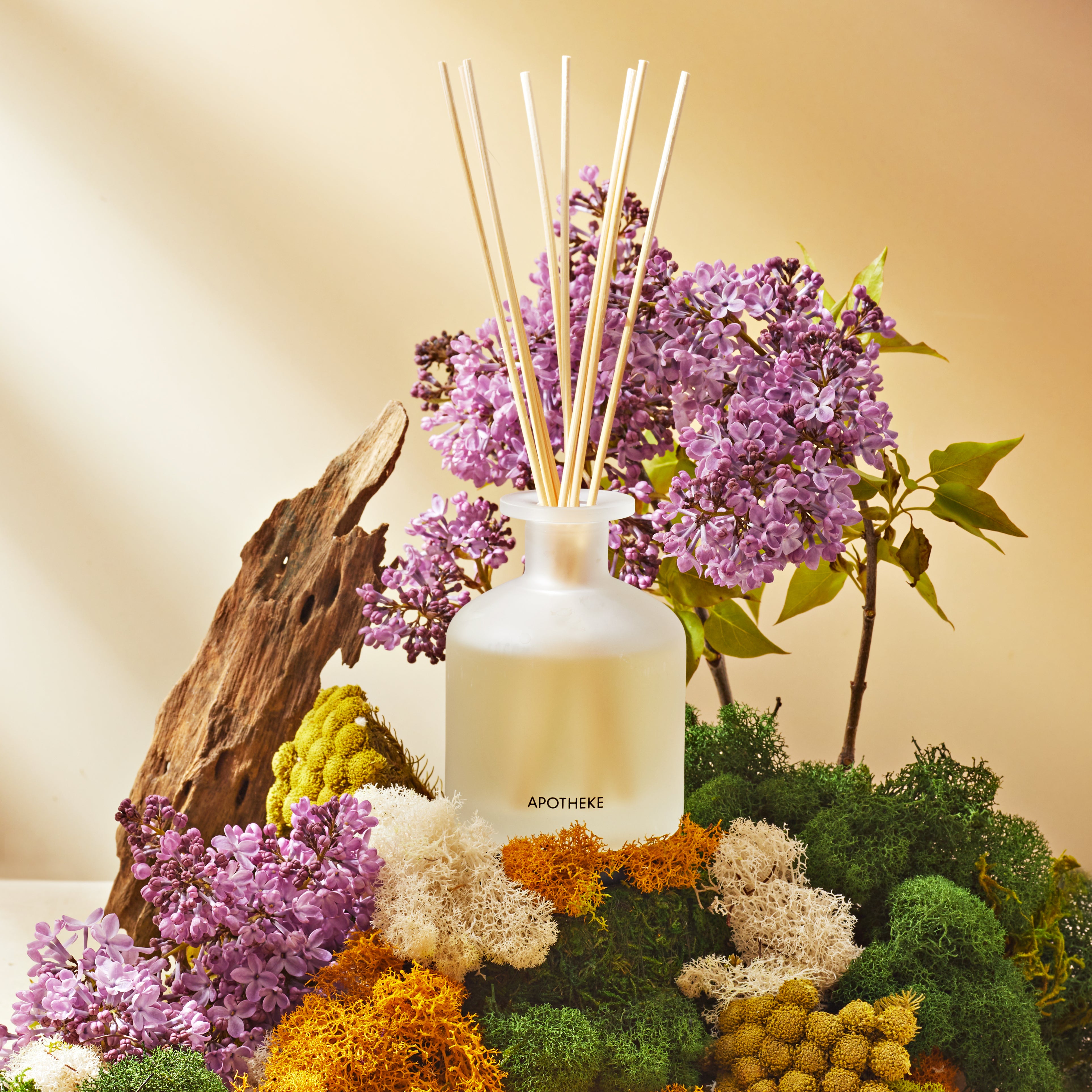 APOTHEKE White Vetiver Reed Diffuser: Official Stockist