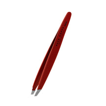 Acca Kappa Professional Inox Slant Tweezers - Red