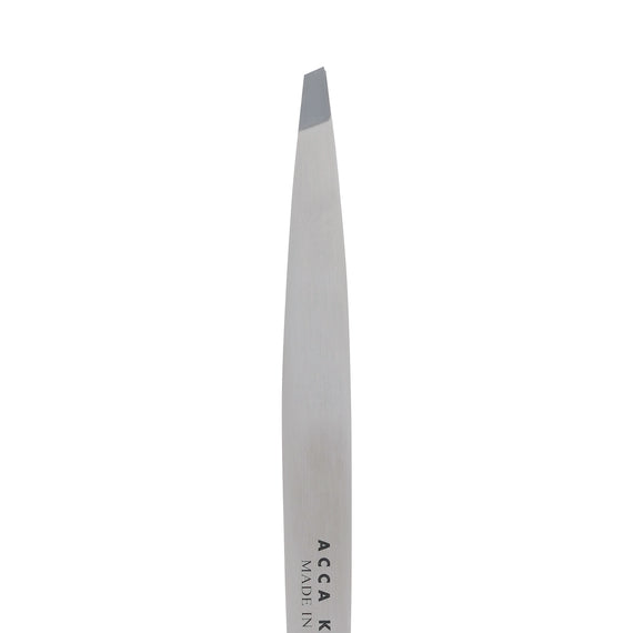 Acca Kappa Professional Inox Slant Tweezers - Silver