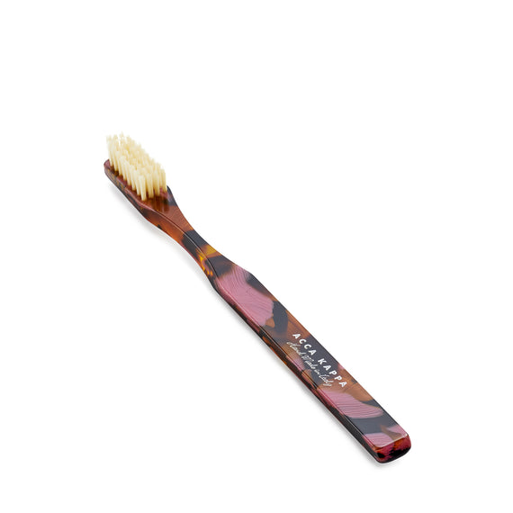 Acca Kappa Tortoise Shell Toothbrush - Pink Flambè & Brown