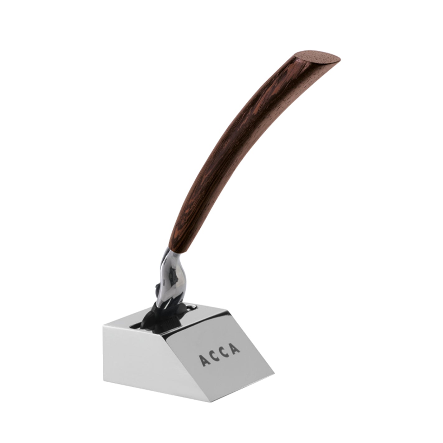 Acca Kappa Wenge Wood Razor with Stand