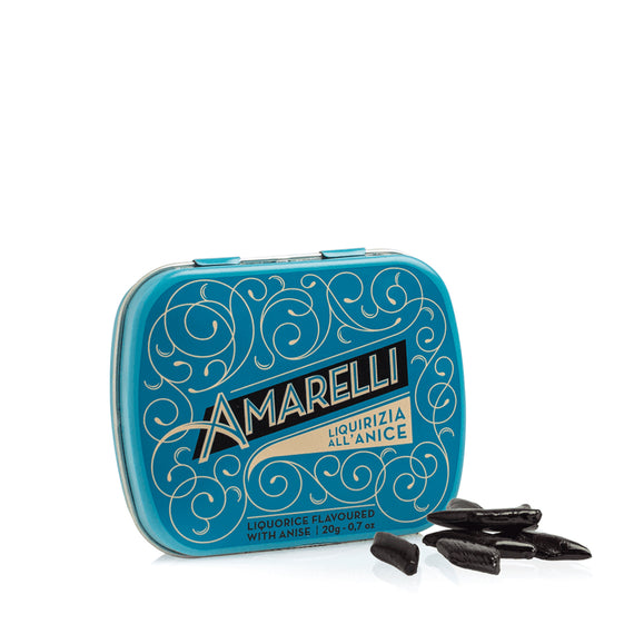 Amarelli Anise Liquorice in Tin (Sky) - 20g