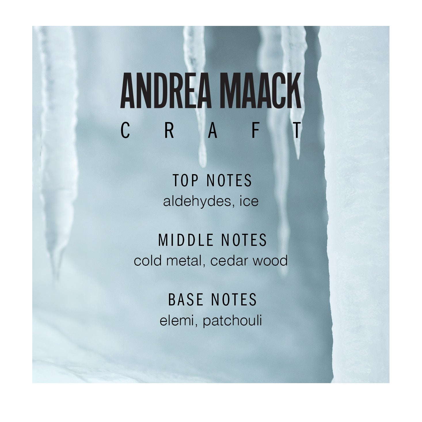 Sample Vial - Andrea Maack Craft Eau de Parfum: Official Stockist