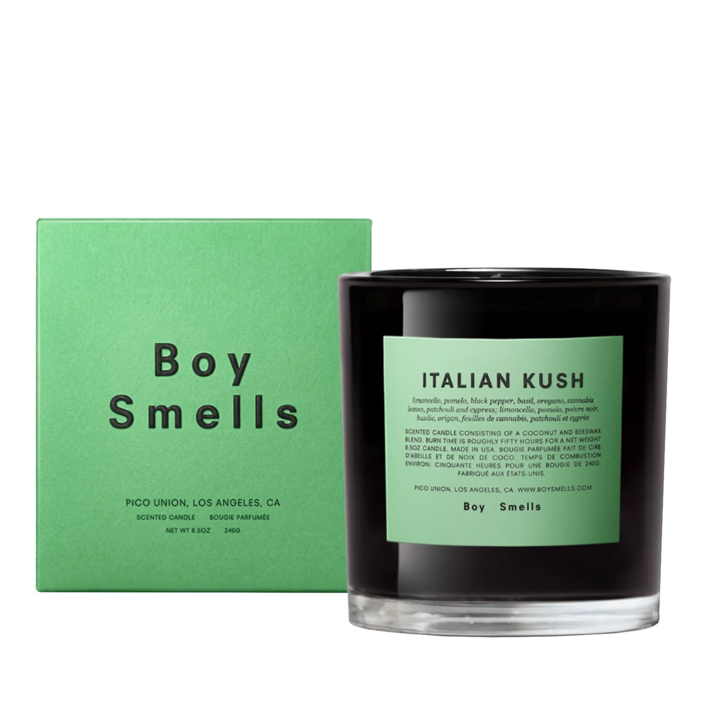 Boy Smells Italian Kush Standard Candle