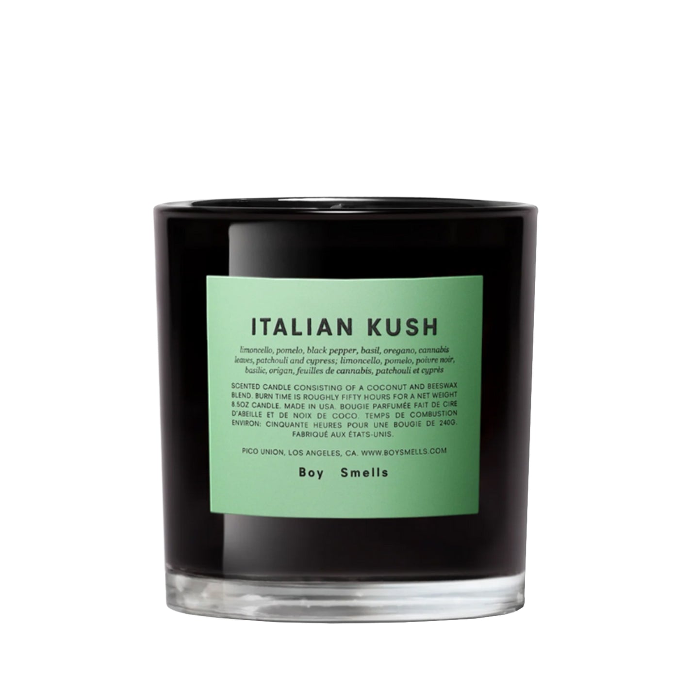 Boy Smells Italian Kush Standard Candle