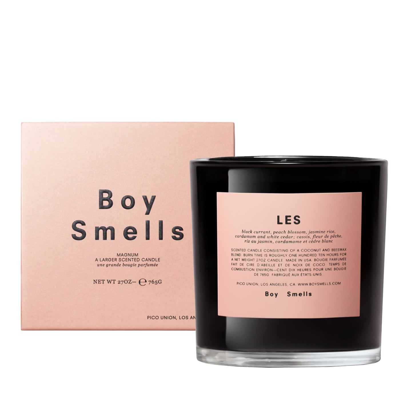 Boy Smells Les Magnum Candle