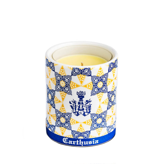 CARTHUSIA Mediterraneo Yellow Ceramic Candle