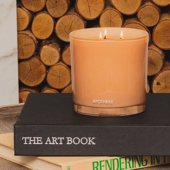 APOTHEKE Cedarwood Ginger 120hr Candle