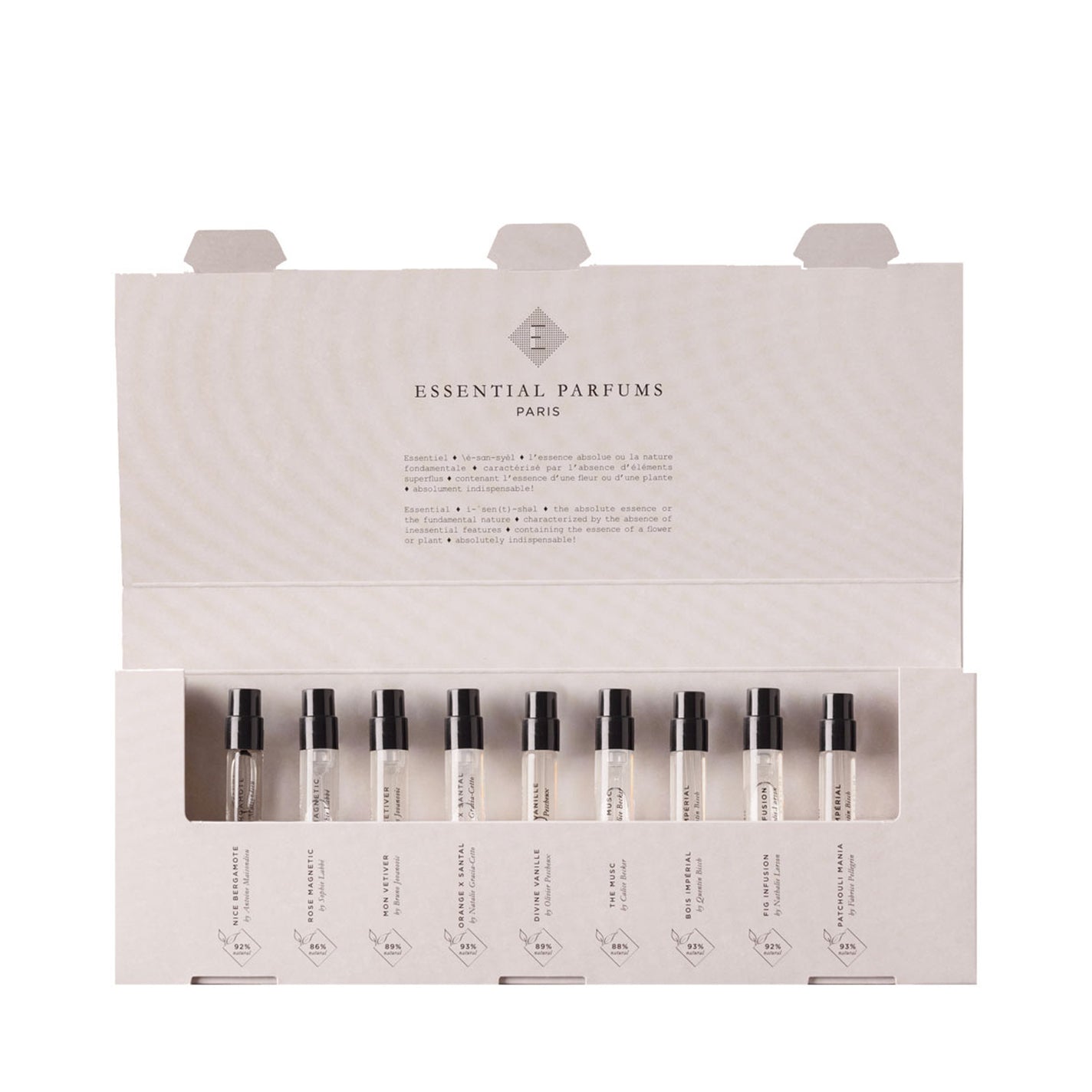 Essential Parfums Discovery Set 9 x 2ml