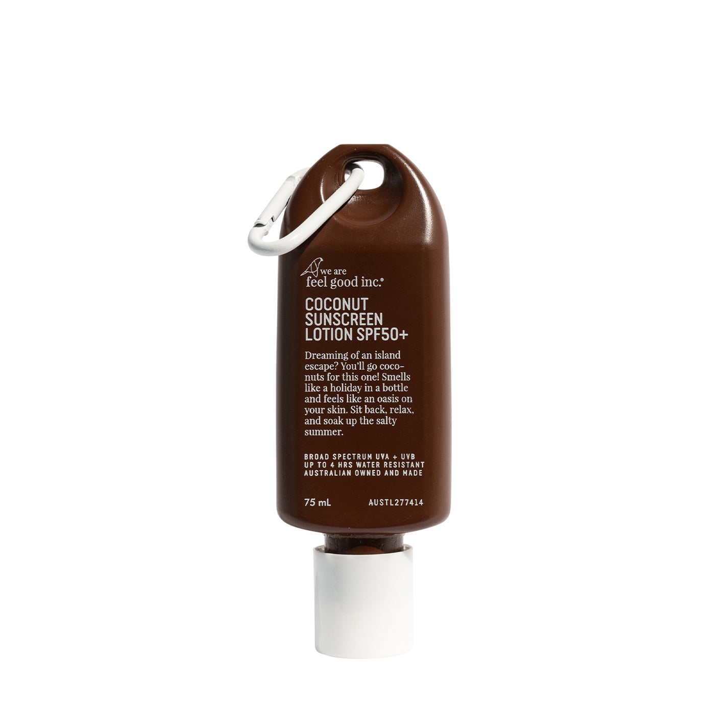 We Are Feel Good Inc. Coconut Sunscreen Lotion SPF50+ 75ml