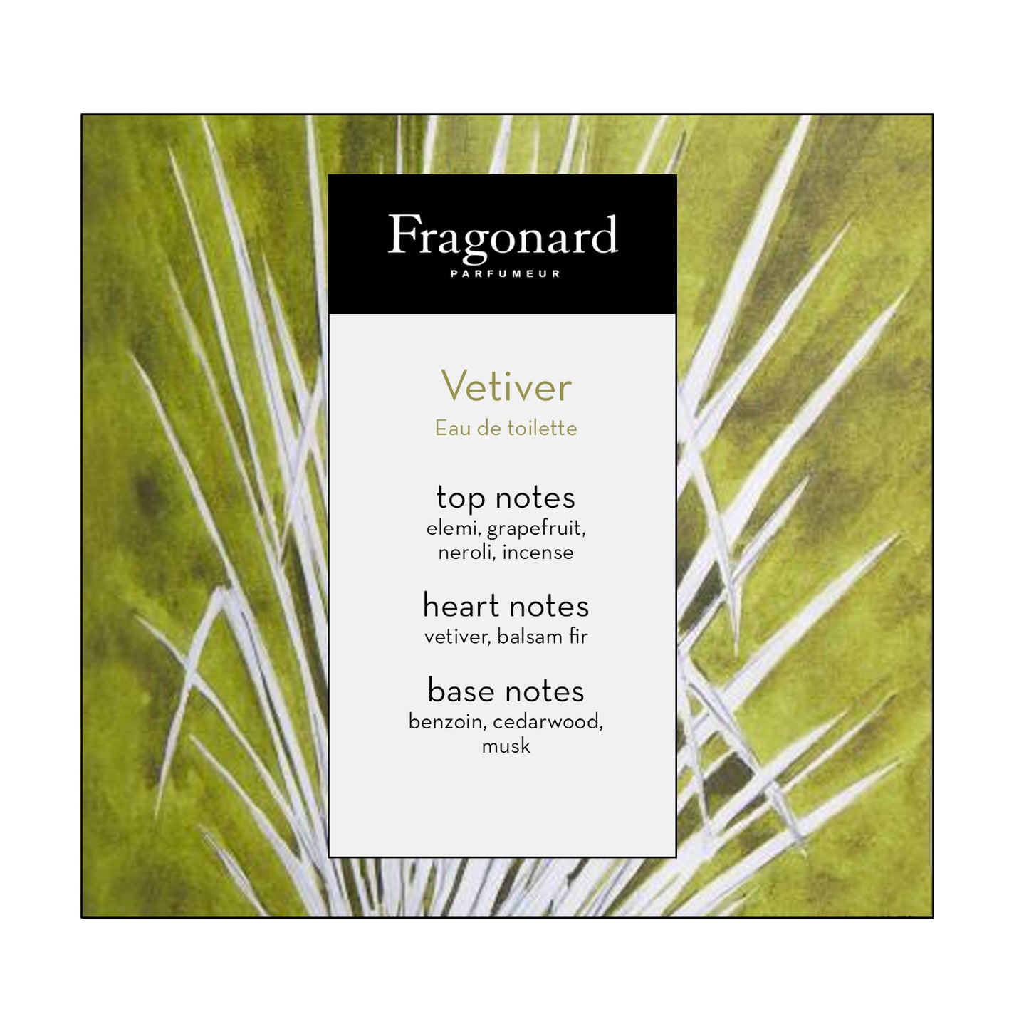 Fragonard Vetiver Eau de Toilette