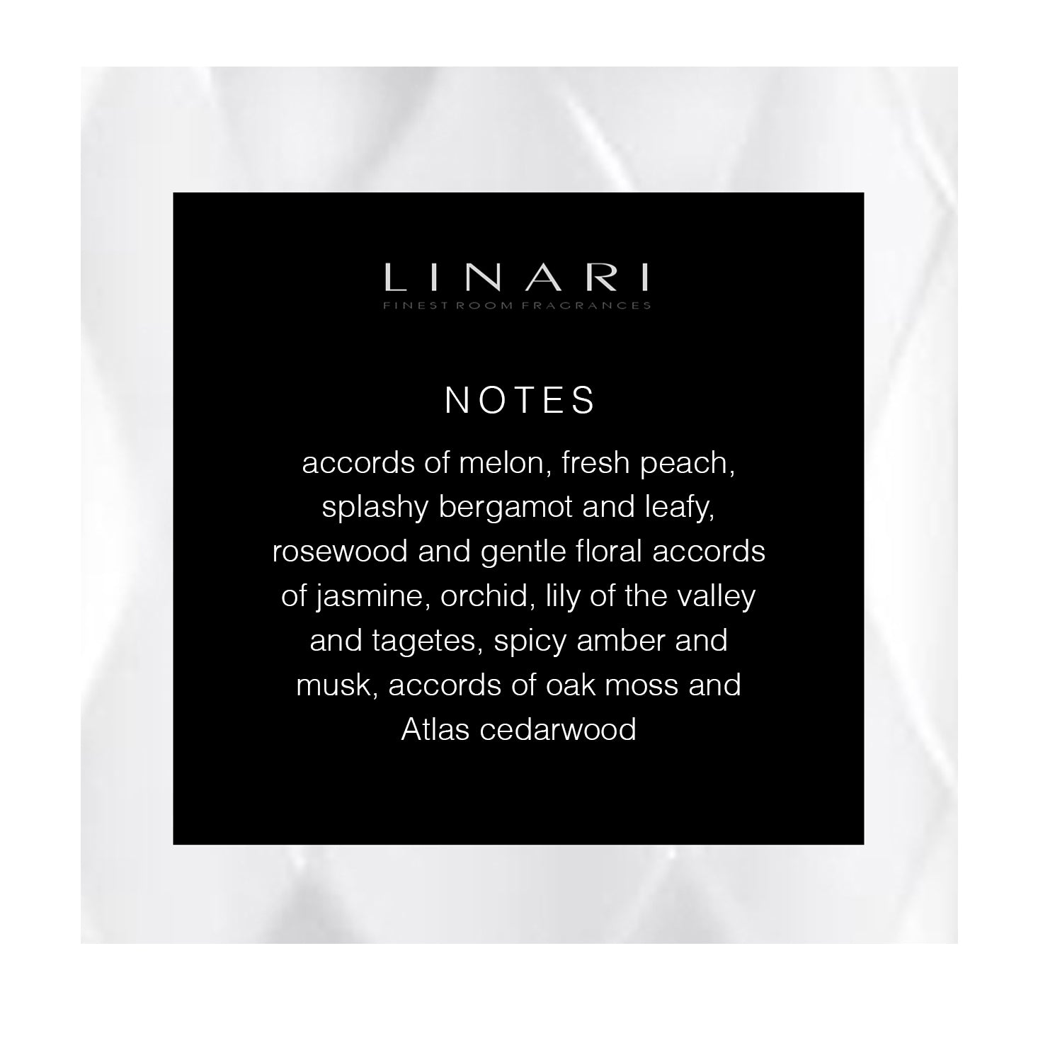 LINARI Fiore Diffuser + Reeds: Official Stockist