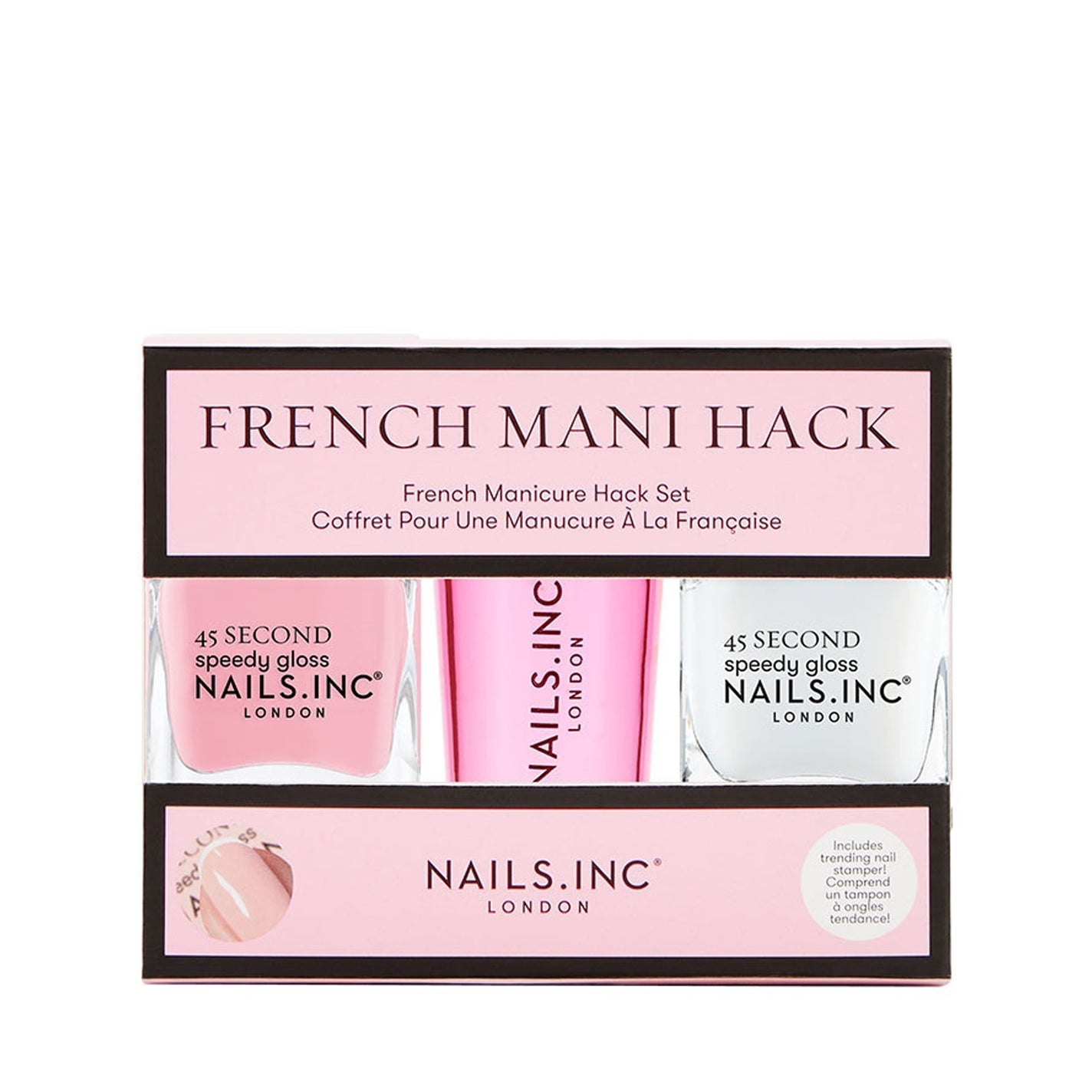 Nails.INC French Mani Hack Nail Polish Set