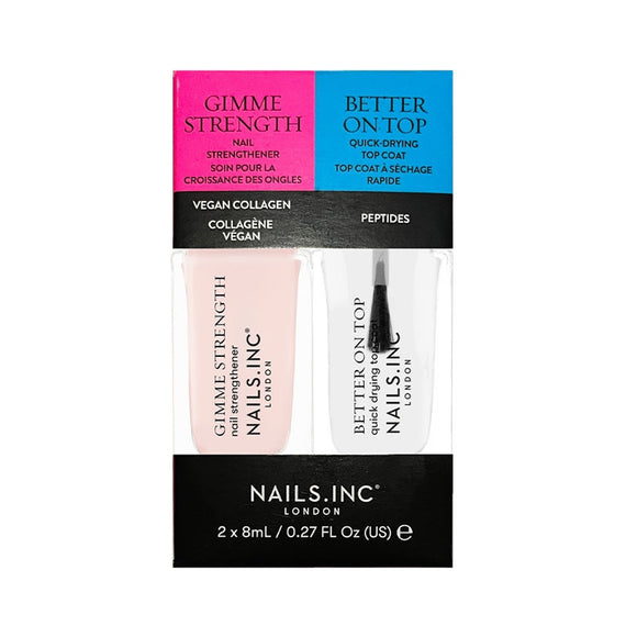 Nails.INC Mini Duo Gimme Strength / Better on Top