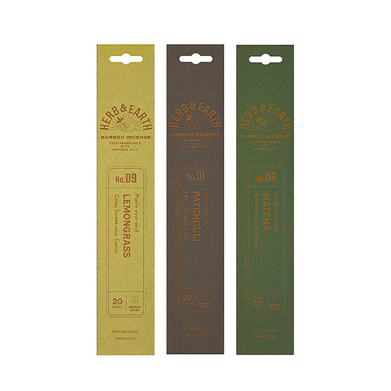 Nippon Kodo Herb & Earth Incense Bundle - Value $45