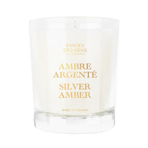 Panier des Sens Silver Amber Candle