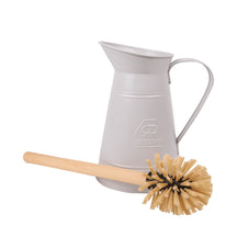 Redecker Metal Toilet Brush Set - Cream