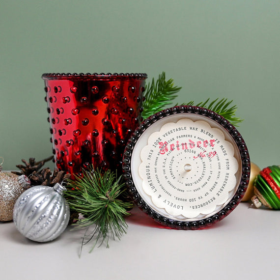 Simpatico Reindeer Hobnail 100hr Candle - Ltd Edition