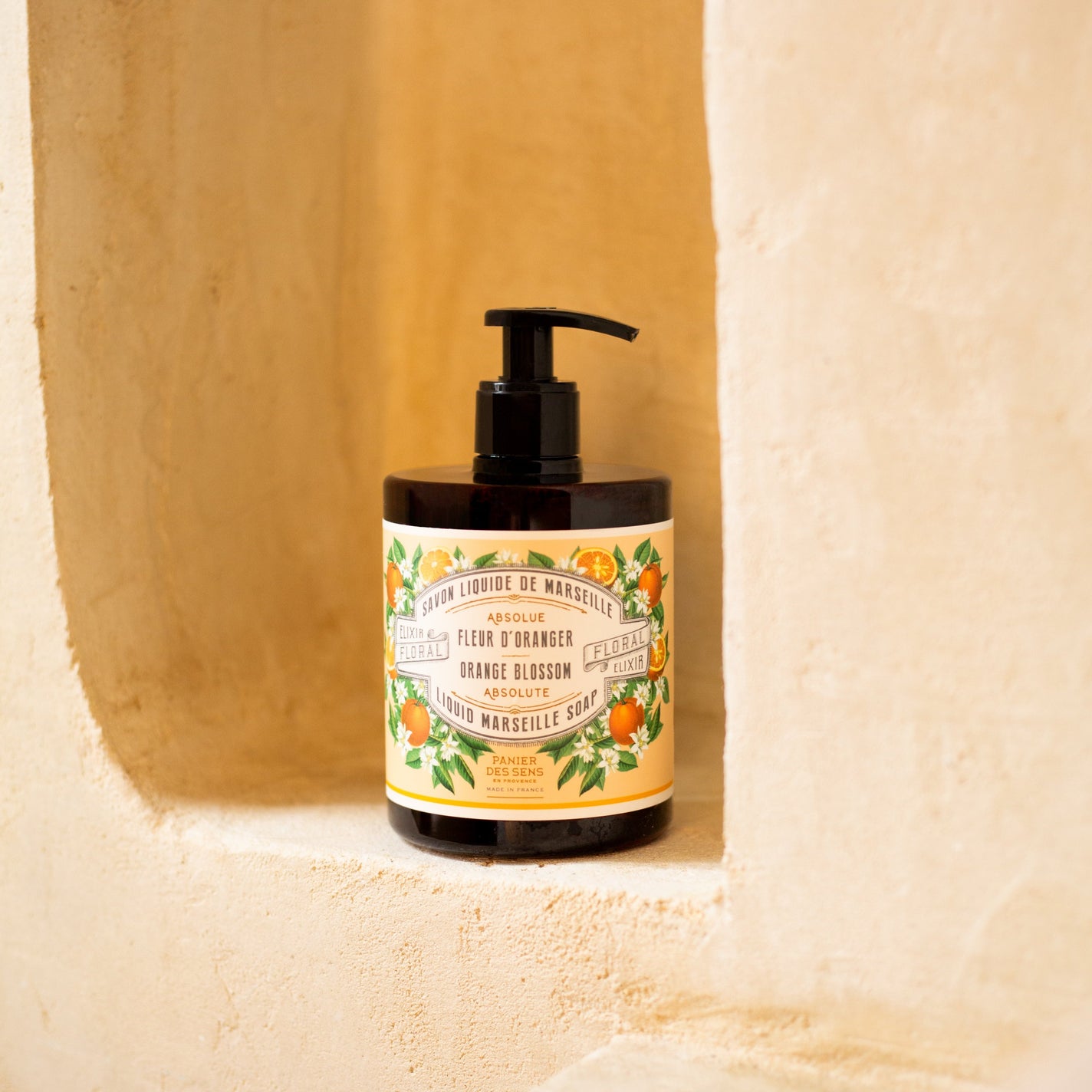 Panier des Sens Orange Blossom Marseille Liquid Soap