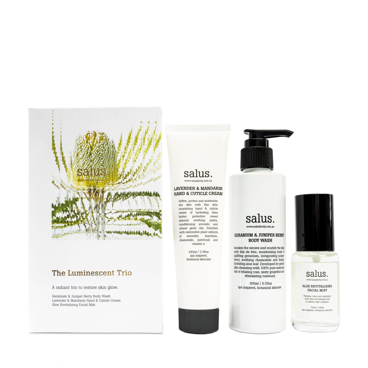 Salus The Luminescent Trio - Value $65