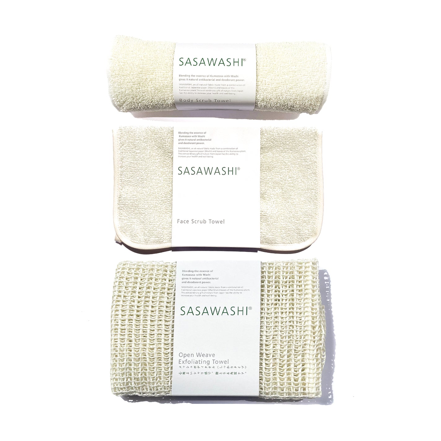 Sasawashi Healthy Skin Bundle - Value $70