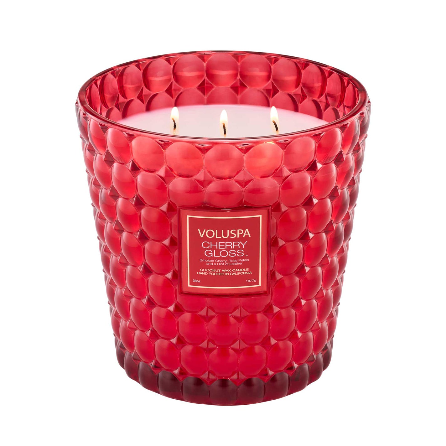 VOLUSPA Cherry Gloss 3 Wick Hearth