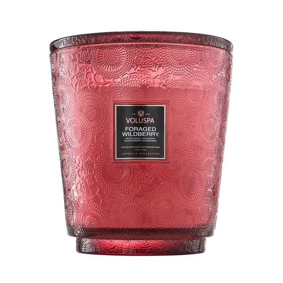 VOLUSPA Foraged WiIldberry 250hr/3.5kg Hearth Candle