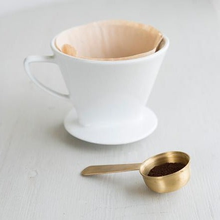 Fog Linen Work Brass Coffee Measure Spoon