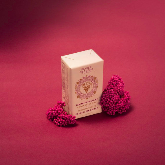 Panier des Sens Renewing Grape Exfoliating Soap