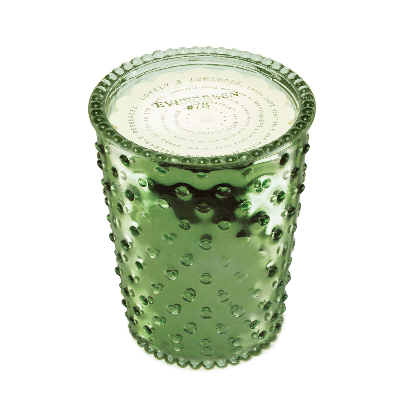 Simpatico Evergreen Hobnail 100hr Candle - Ltd Edition