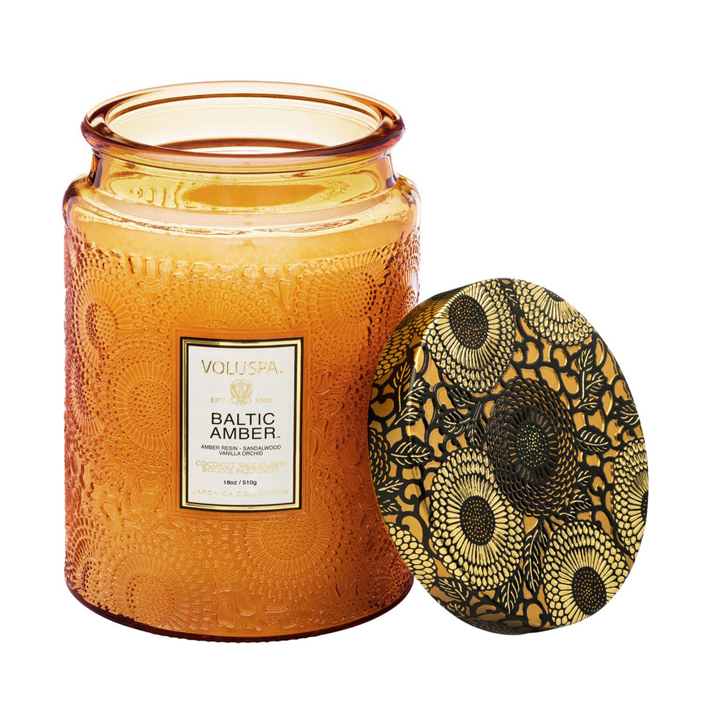 VOLUSPA Baltic Amber 100hr Candle: Official Stockist